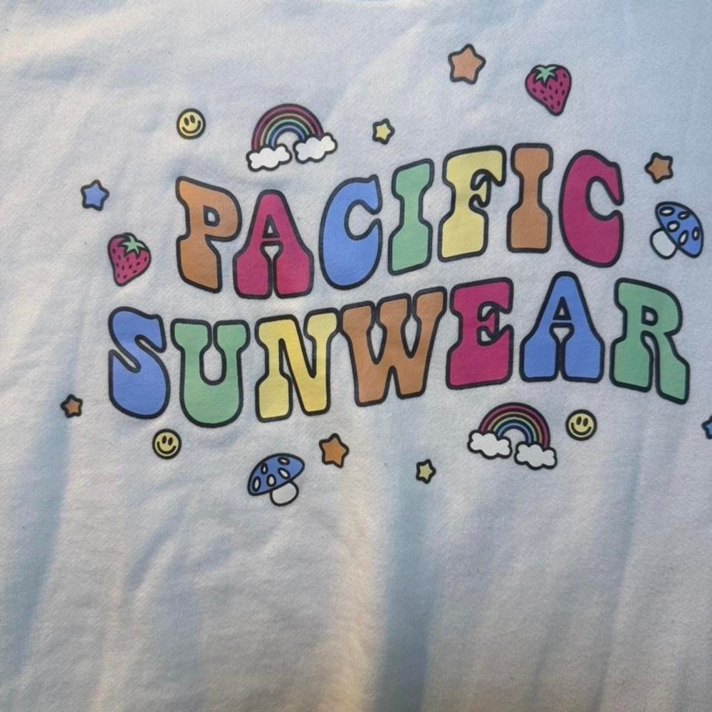 PacSun Crew neck oversized cozy soft #graphictee